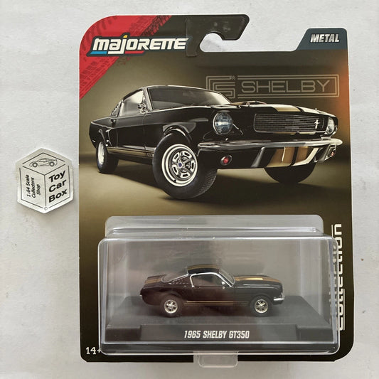 MAJORETTE - 1965 Shelby GT500 (Collection - True 1:64 - Black & Gold) J38
