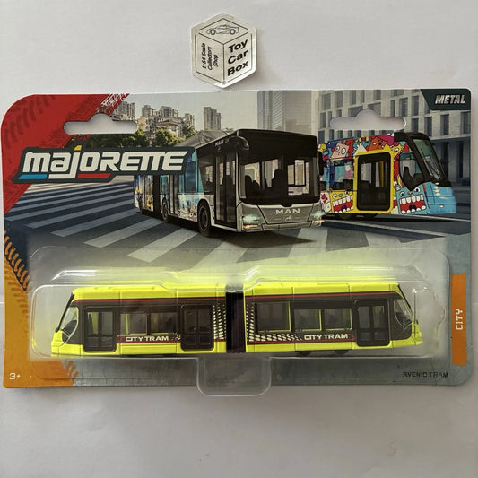 MAJORETTE - Avenio Tram (Highlighter Yellow - City Tram Design) K53