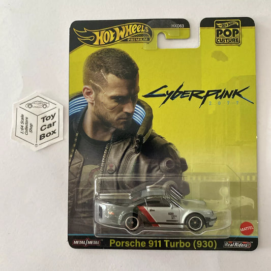 2024 HOT WHEELS Pop Culture - Porsche 911 Turbo (930) (Cyberpunk) E76