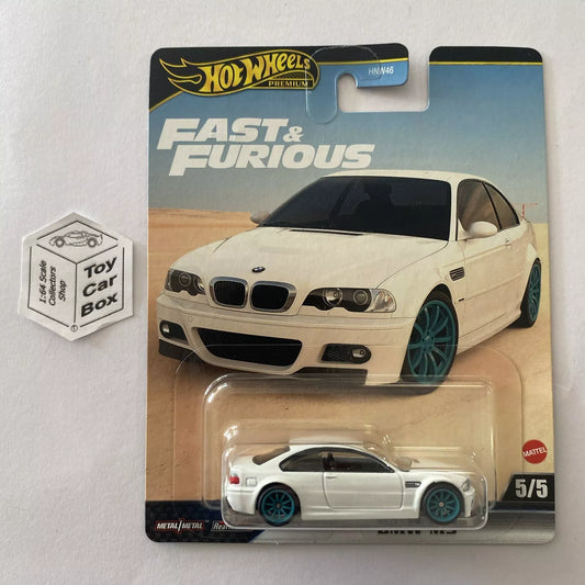 2024 HOT WHEELS Fast & Furious - BMW M3 (#5 Premium - White) H00