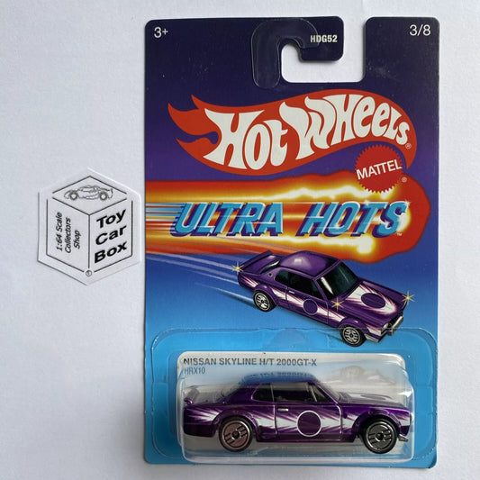 2024 HOT WHEELS Ultra Hots #3 - Nissan Skyline H/T 2000 GT-X (Purple) E40