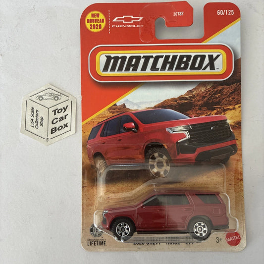 2026 MATCHBOX #60 - 2023 Chevy Tahoe Z71 (Red - Long Card) B00