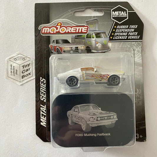 MAJORETTE Classic Ford Mustang Fastback (Deluxe Metal - Collectors Tin) E38