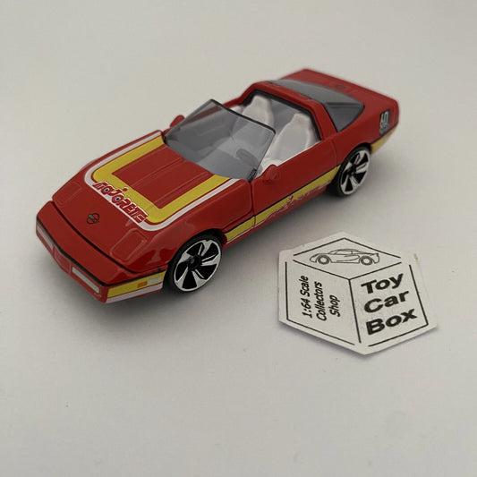 MAJORETTE Loose - Chevy Corvette C4 ZR1 (Red #279C - 1/59*) No Blister. D99