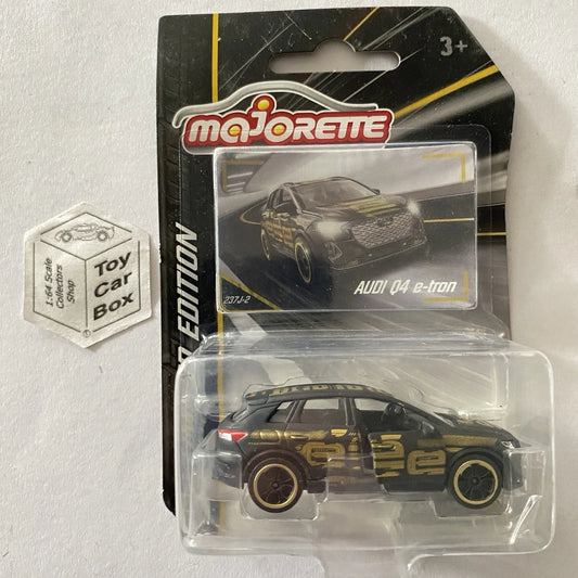 MAJORETTE - Audi Q4 E-tron (Limited Edition 9 - Black & Gold) Card Not Perfect - C46