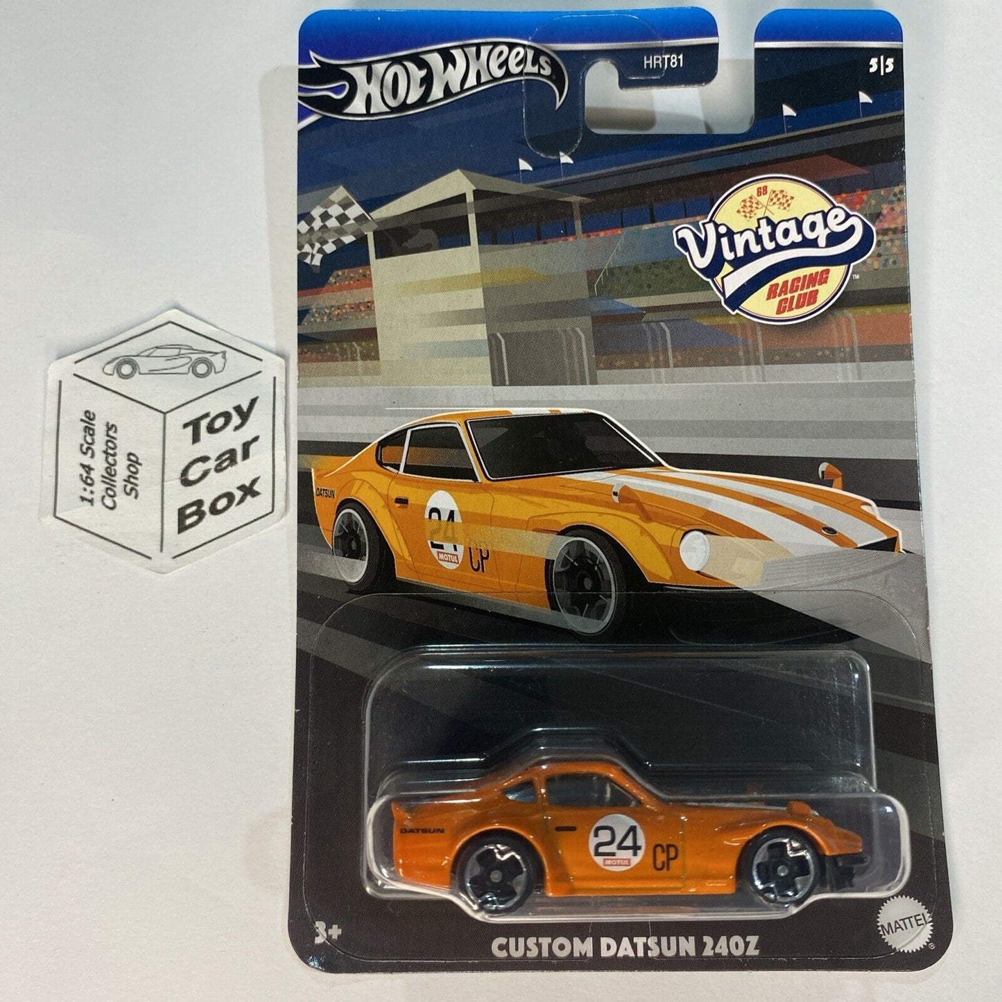 2024 HOT WHEELS Themed - Custom Datsun 240Z (Orange #5 HW Vintage - Mix 2) D50