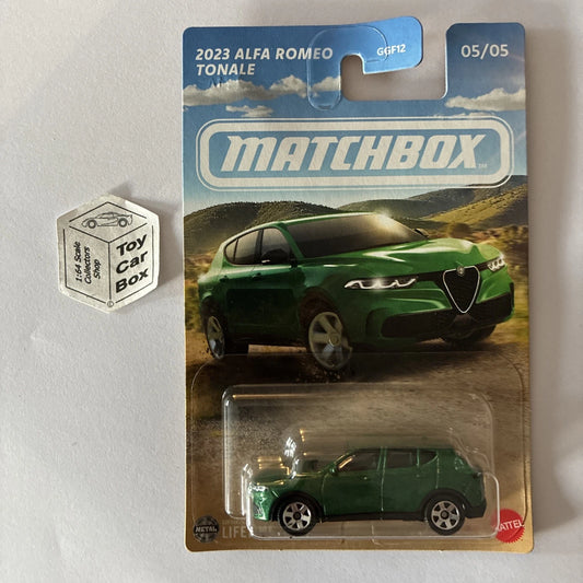 2025 MATCHBOX European Series 2 #5 - 2023 Alfa Romeo Tonale (Green) E00