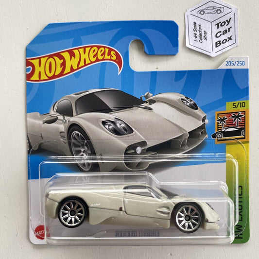 2024 HOT WHEELS #205 - Pagani Utopia (#5 HW Exotics - Short Card) C00