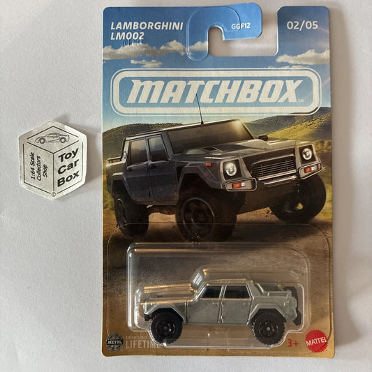 2025 MATCHBOX European Series 2 #2 - Lamborghini LM002 (Silver) E00