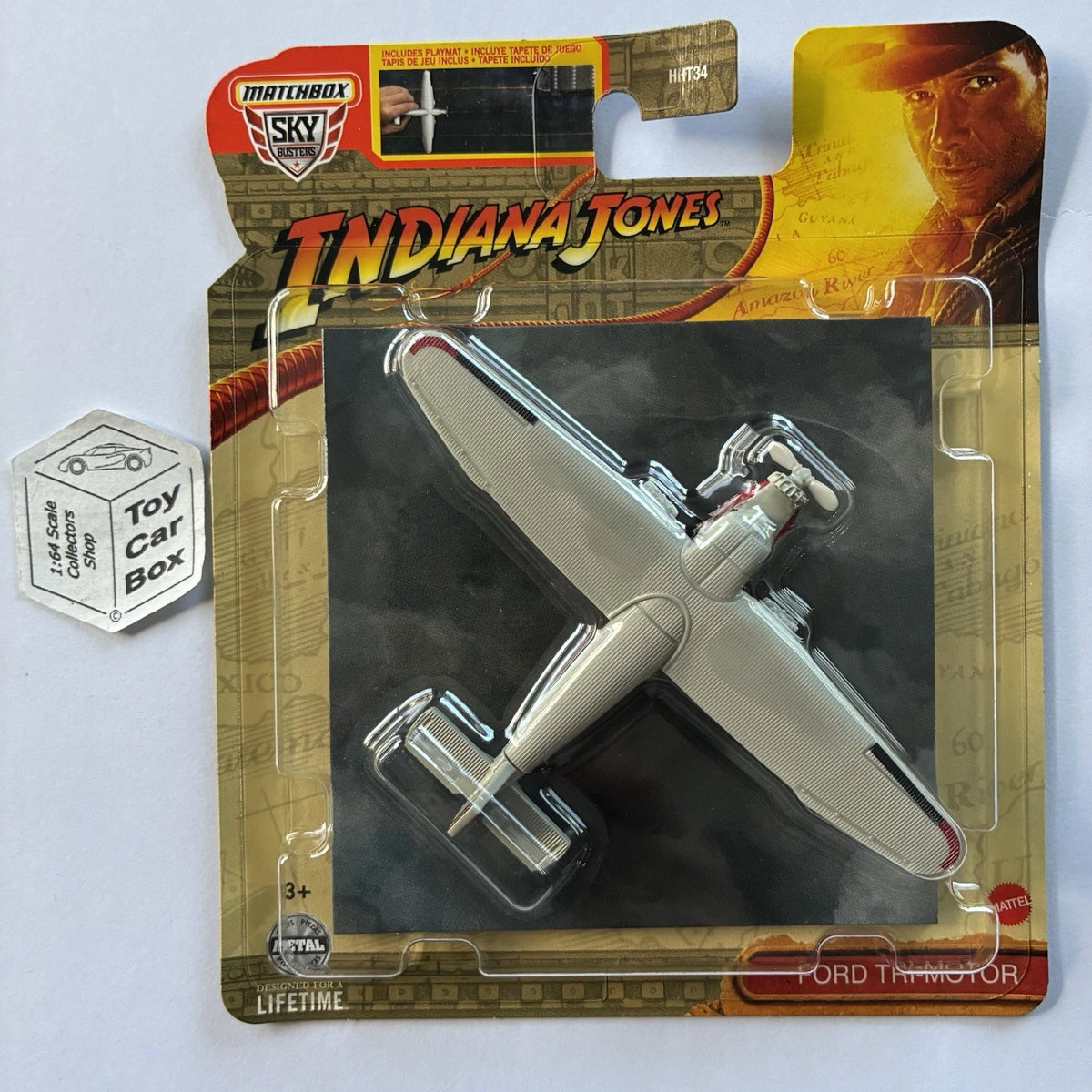 2024 MATCHBOX Sky Busters #24 - Indiana Jones Ford Tri-Motor (Unopened) D02g
