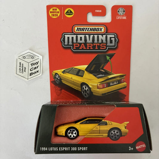 2026 MATCHBOX Moving Parts - 1994 Lotus Espirit 300 Sport (#18 Opening Boot) D80