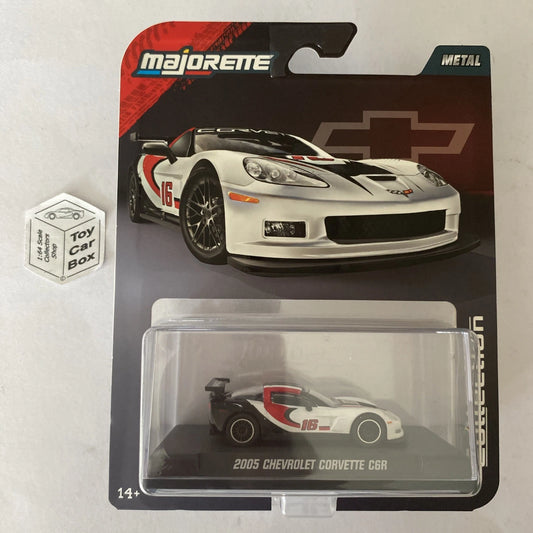 MAJORETTE- 2005 Chevrolet Corvette C6R (Collection True 1:64 & Display Case) I89