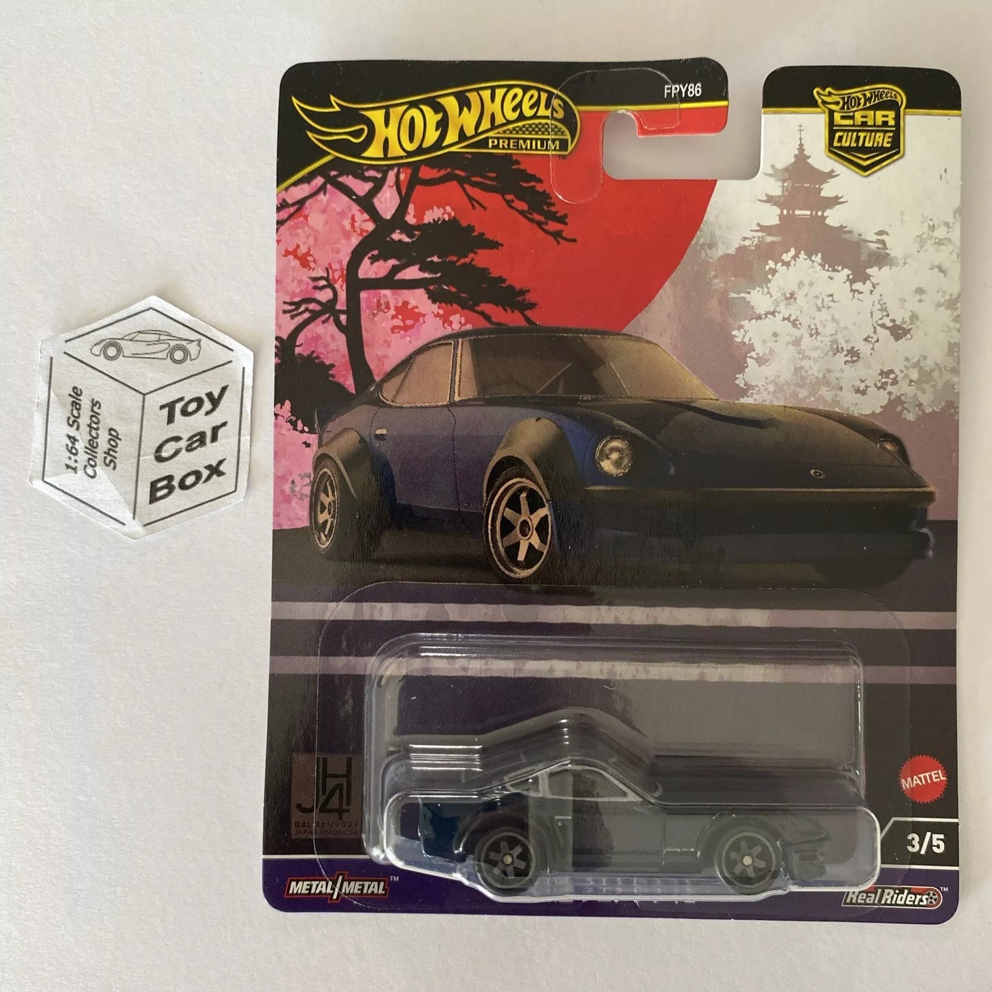 2024 HOT WHEELS Car Culture - Nissan Fairlady (Dark Blue #3 Japan Historics) F50