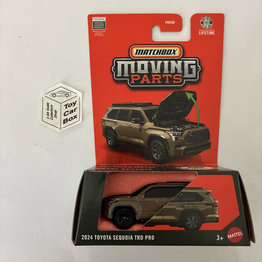 2026 MATCHBOX Moving Parts - 2024 Toyota Sequoia TRD PRO (#33 Opening Hood) F00