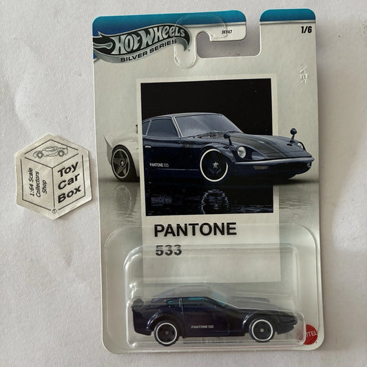 2026 HOT WHEELS Pantone - Nissan Fairlady Z (Blue - Silver Series JKY47) C85