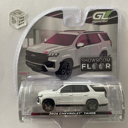 GREENLIGHT - 2024 Chevrolet Tahoe (White - Showroom Floor Series 7) J95