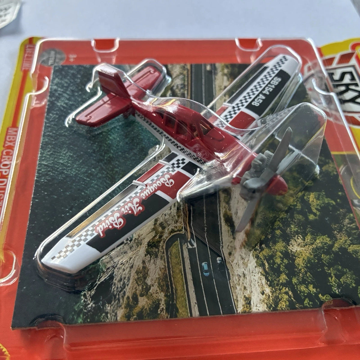 2024 MATCHBOX Sky Busters #31 - MBX Crop Duster (Red & White - Unopened) D02g
