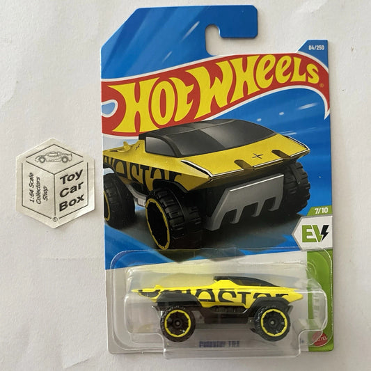 2026 HOT WHEELS #84 - Polestar TRX (Yellow #7 HW EV - Long Card) A80