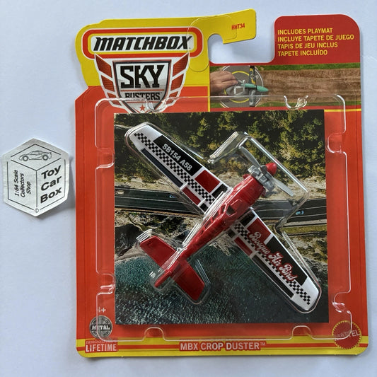 2024 MATCHBOX Sky Busters #31 - MBX Crop Duster (Red & White - Unopened) D02g