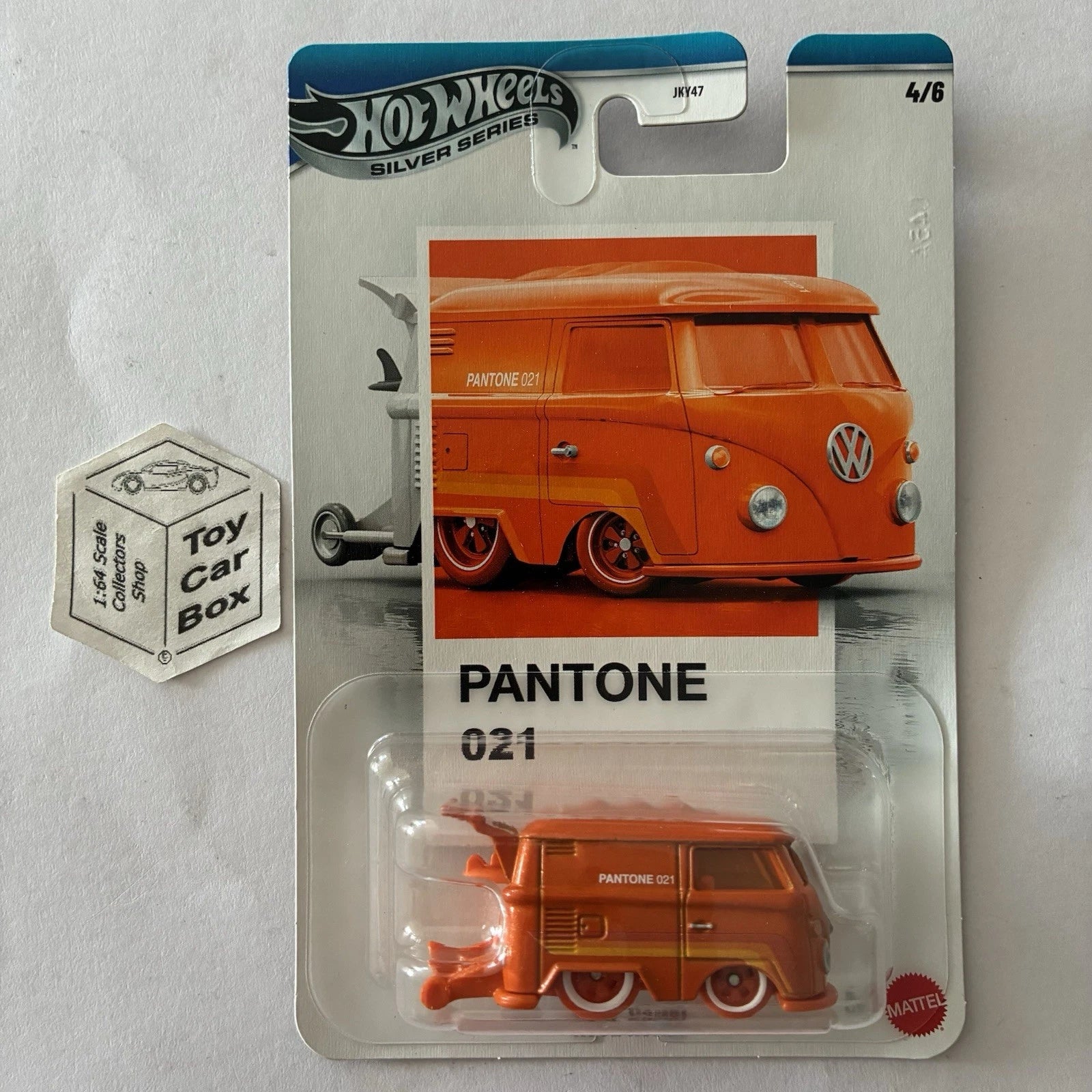 2026 HOT WHEELS Pantone - VW Kool Kombi (Orange - Silver Series