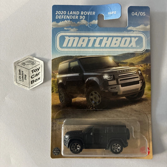 2025 MATCHBOX European Series 2 #4 - 2020 Land Rover Defender 90 (Black) E00