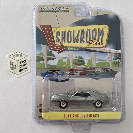 GREENLIGHT - 1971 AMC Javelin AMX (Raw Chase - Showroom Floor Series 6) J95
