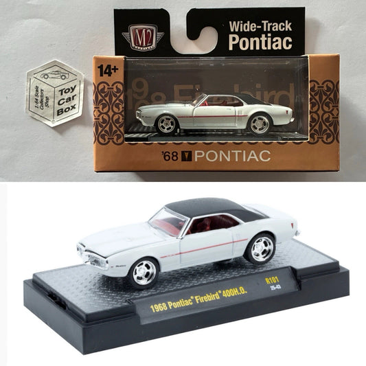 M2 MACHINES - 1969 Pontiac Firebird 400 H.O. (Auto Thentics R101 - 1:64) L92g