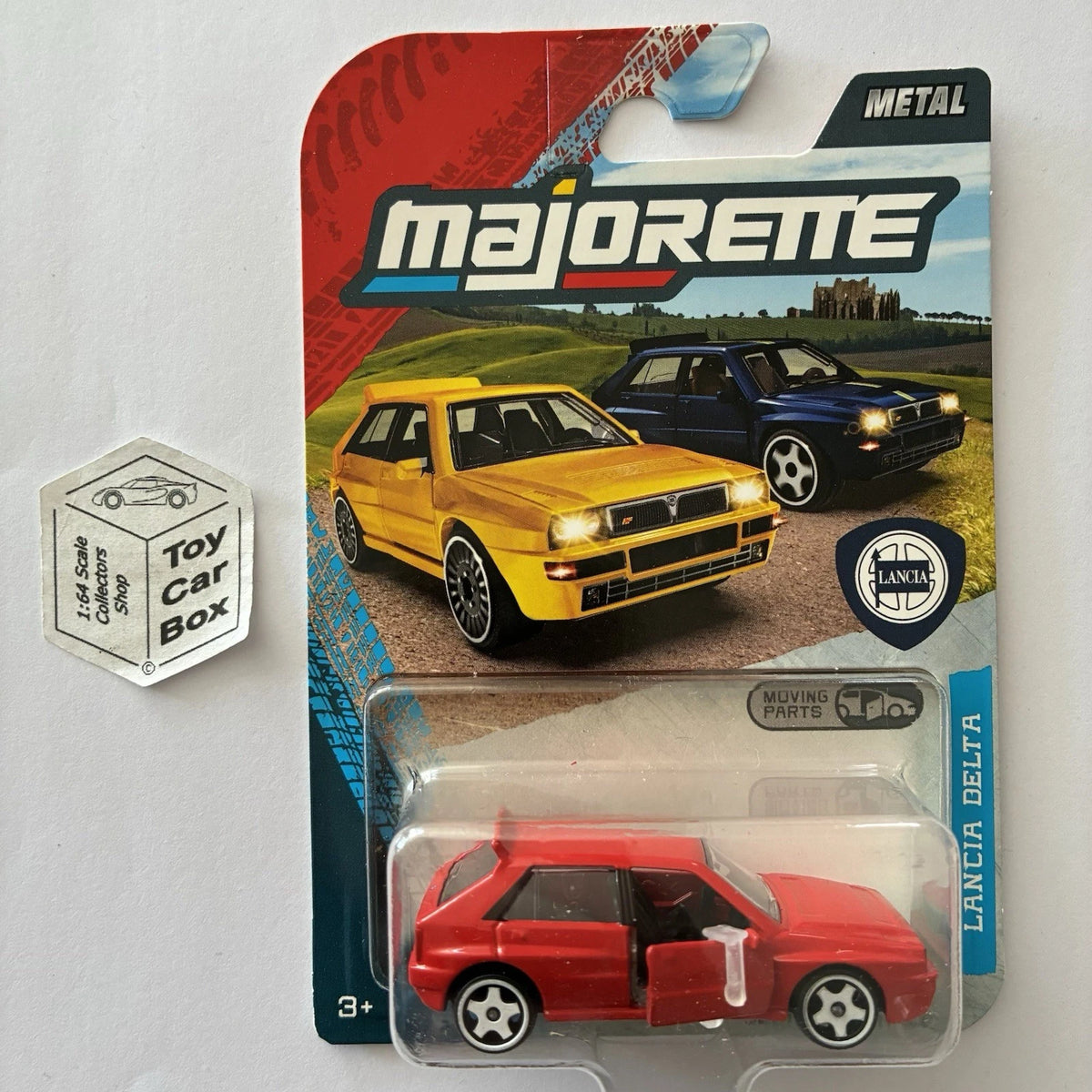 MAJORETTE - Lancia Delta Integrale (Red - 1:64* Premium - Opening Doors) E64