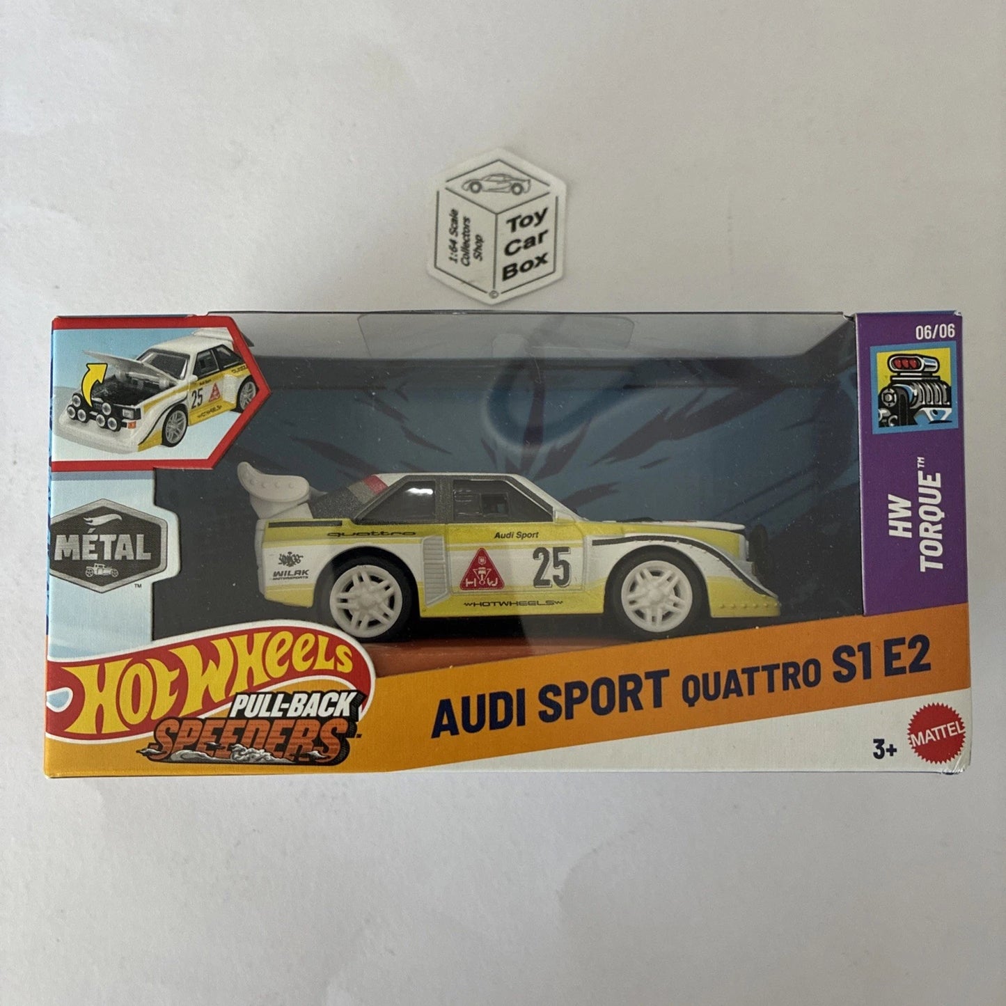2026 HOT WHEELS 1:43* - Audi Sport Quattro S1 E2 (Pull-back Speeders) C12