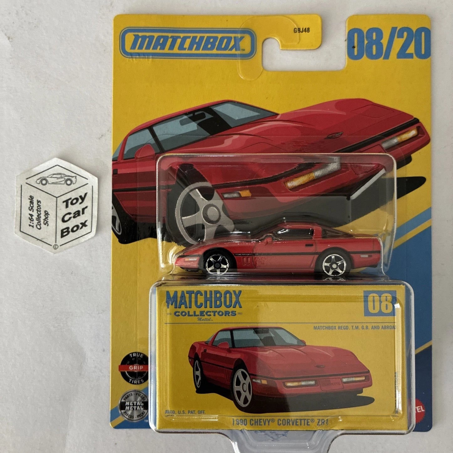 2026 MATCHBOX Collectors #8 - 1990 Chevy Corvette ZR1 (Premium - Red) G90