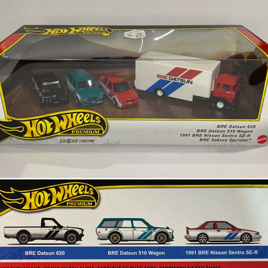 2024 HOT WHEELS BRE Datsun Set (Inc. 620 Pickup, 510 Wagon & Sentra) CH0