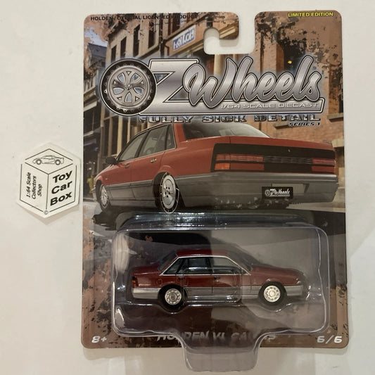 Oz Wheels - Holden VL Calais (Red & Silver - 1:64 Fully Sick Detail - S1) M90
