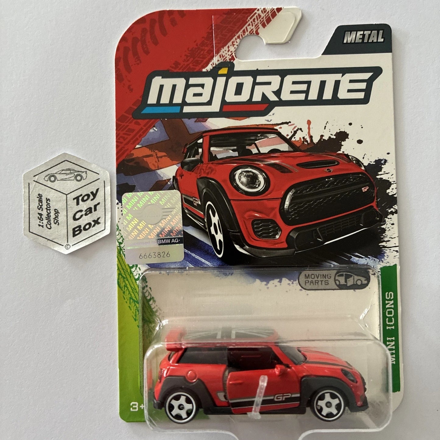 MAJORETTE Mini John Cooper Works GT ‘20 (Red - Premium Icons -Opening Doors) E53
