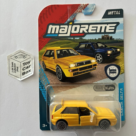 MAJORETTE - Lancia Delta Integrale (Yellow - 1:64* Premium - Opening Doors) E64