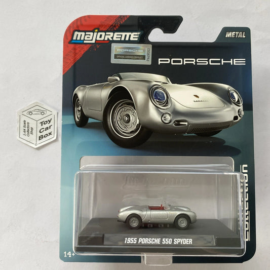 MAJORETTE - 1955 Porsche 550 Spyder (Collection -True 1:64 & Display Case) I89