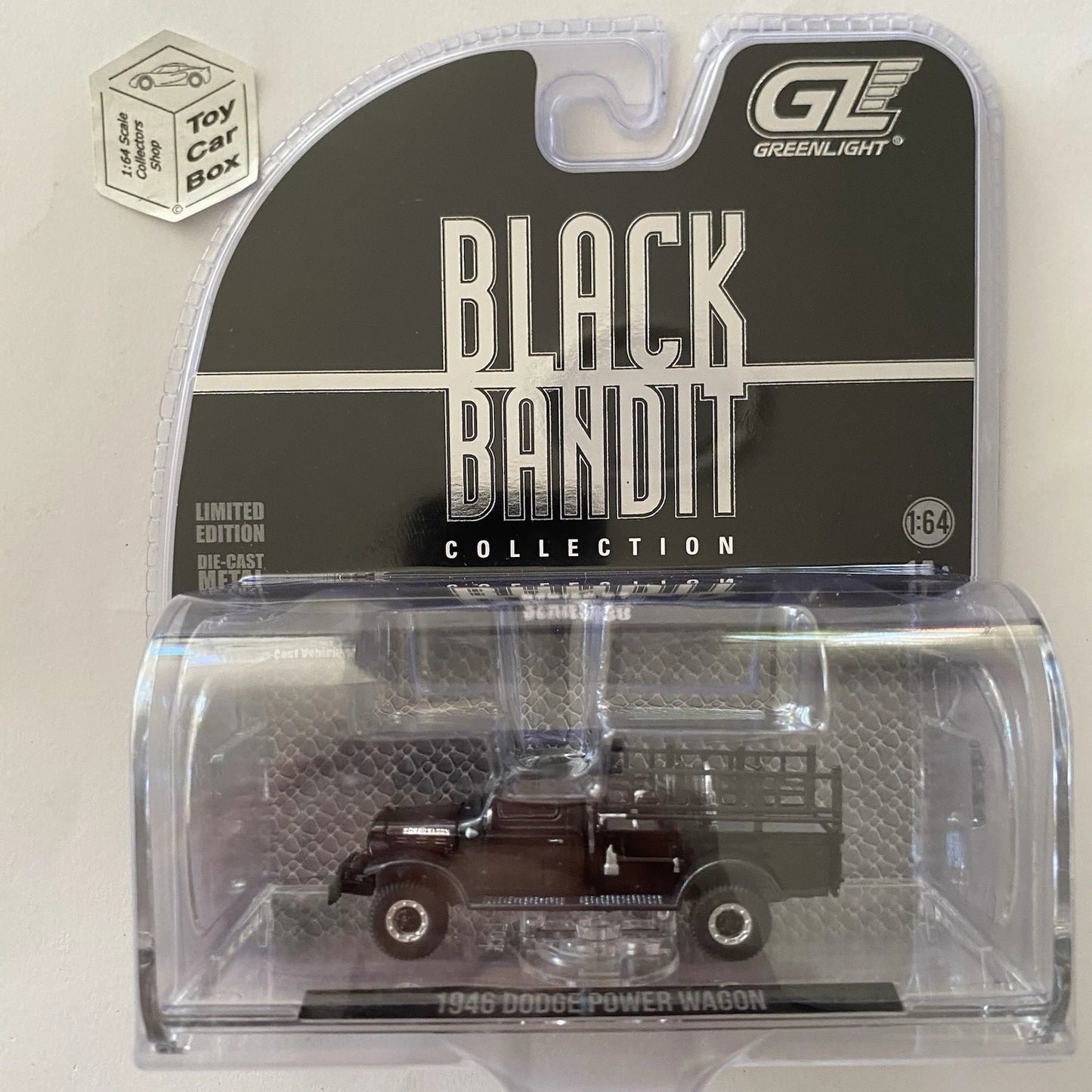 GREENLIGHT - 1946 Dodge Power Wagon Truck (Black Bandit Series 30) J45g