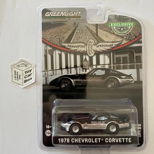 GREENLIGHT - 1978 Chevy Corvette (Indianapolis Motor Speedway Pace Car) J45g