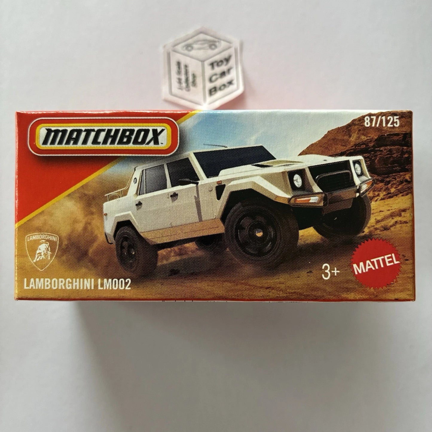 2026 MATCHBOX #87 - Lamborghini LM002 (White - Power Grab - Unopened) B80