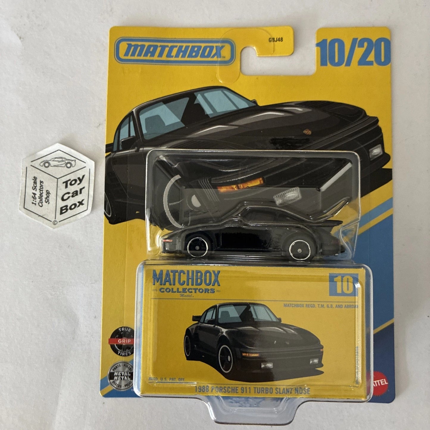 2026 MATCHBOX Collectors #10 - 1988 Porsche 911 Turbo Slant Nose (Premium) G90