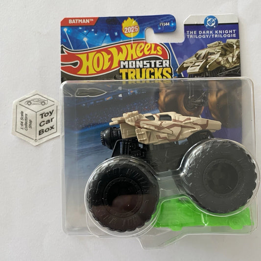 2025 HOT WHEELS Monster Trucks - Dark Knight Trilogy Batmobile (Batman) E00
