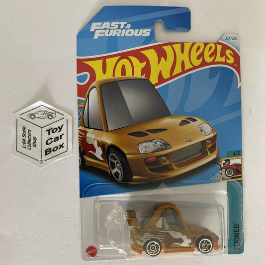 2024 HOT WHEELS #224 - ‘94 Toyota Supra (Fast & Furious - Tooned Long Card) A80