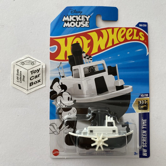 2025 HOT WHEELS #166 - Disney Steamboat (#10 HW Screen Time) A80