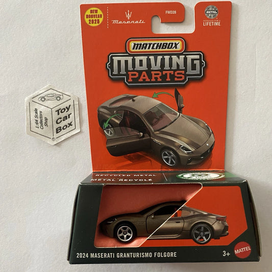 2025 MATCHBOX Moving Parts - 2024 Maserati GranTurismo Folgore (Brown #11) F00