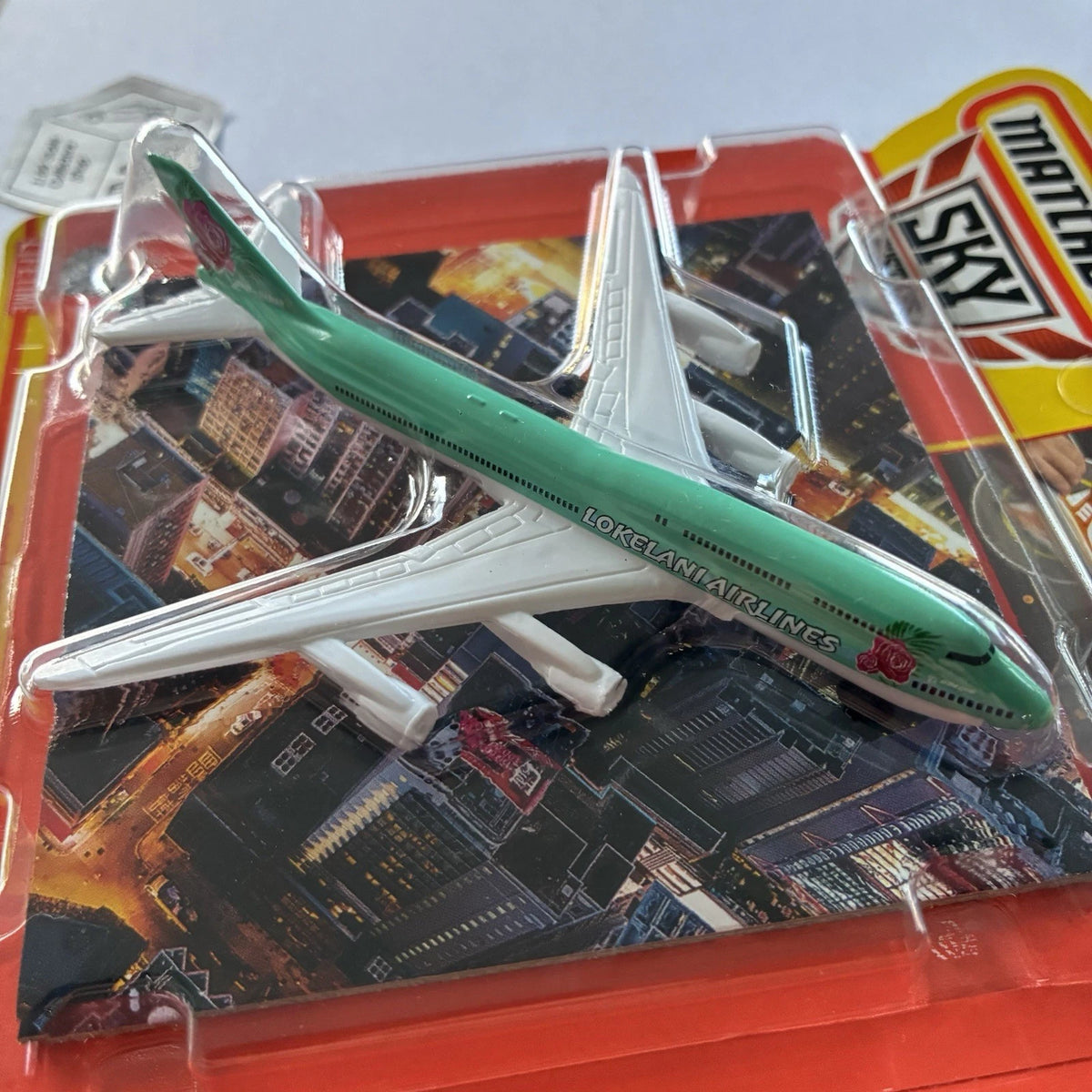 2024 MATCHBOX Sky Busters #6 - Boeing 747-8 (Lokelani Airlines - Unopened) D02g