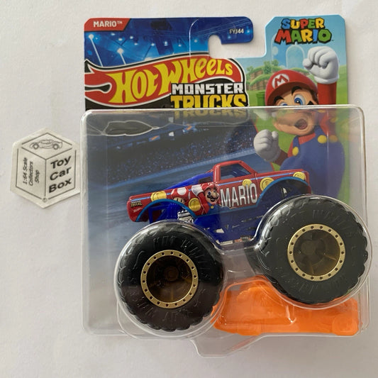2025 HOT WHEELS Monster Trucks - Super Mario Pickup (Red) E00