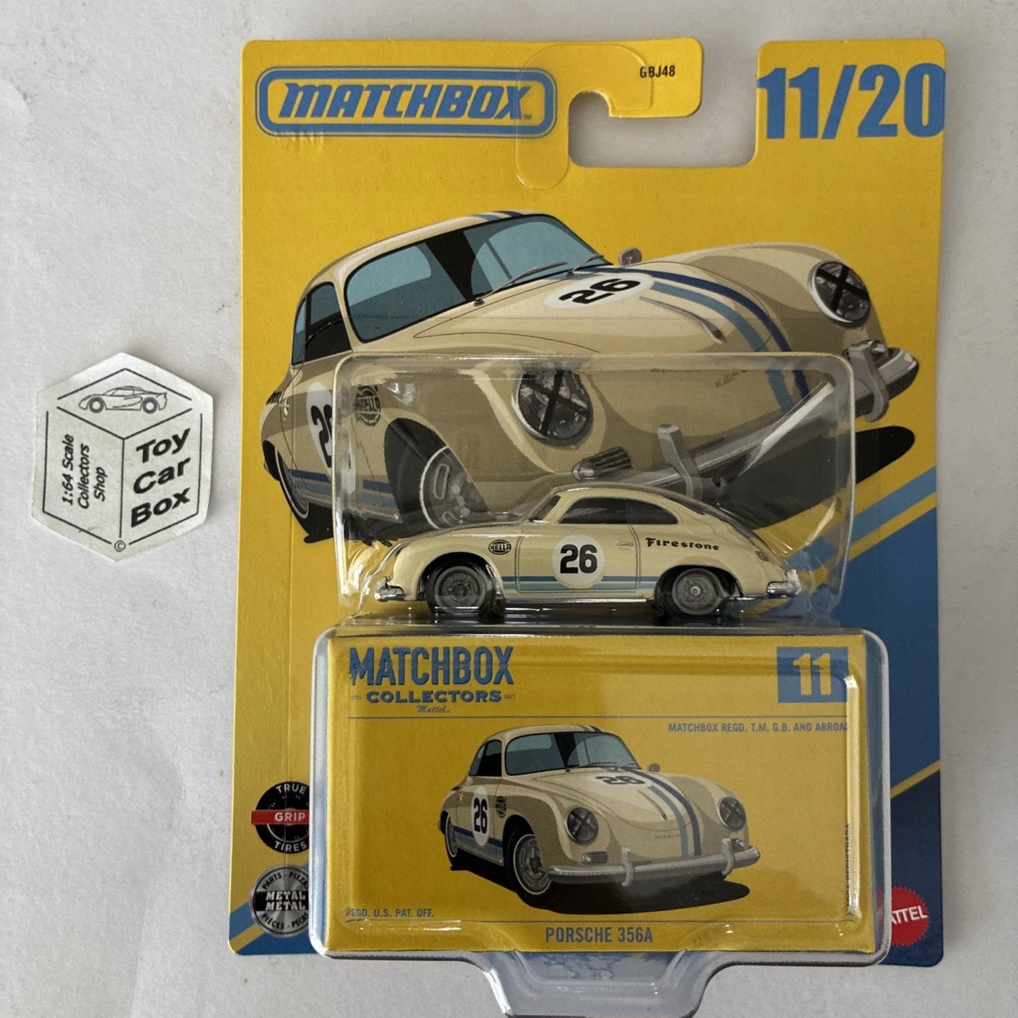 2026 MATCHBOX Collectors #11 - Porsche 356A (Premium - Ivory) G35