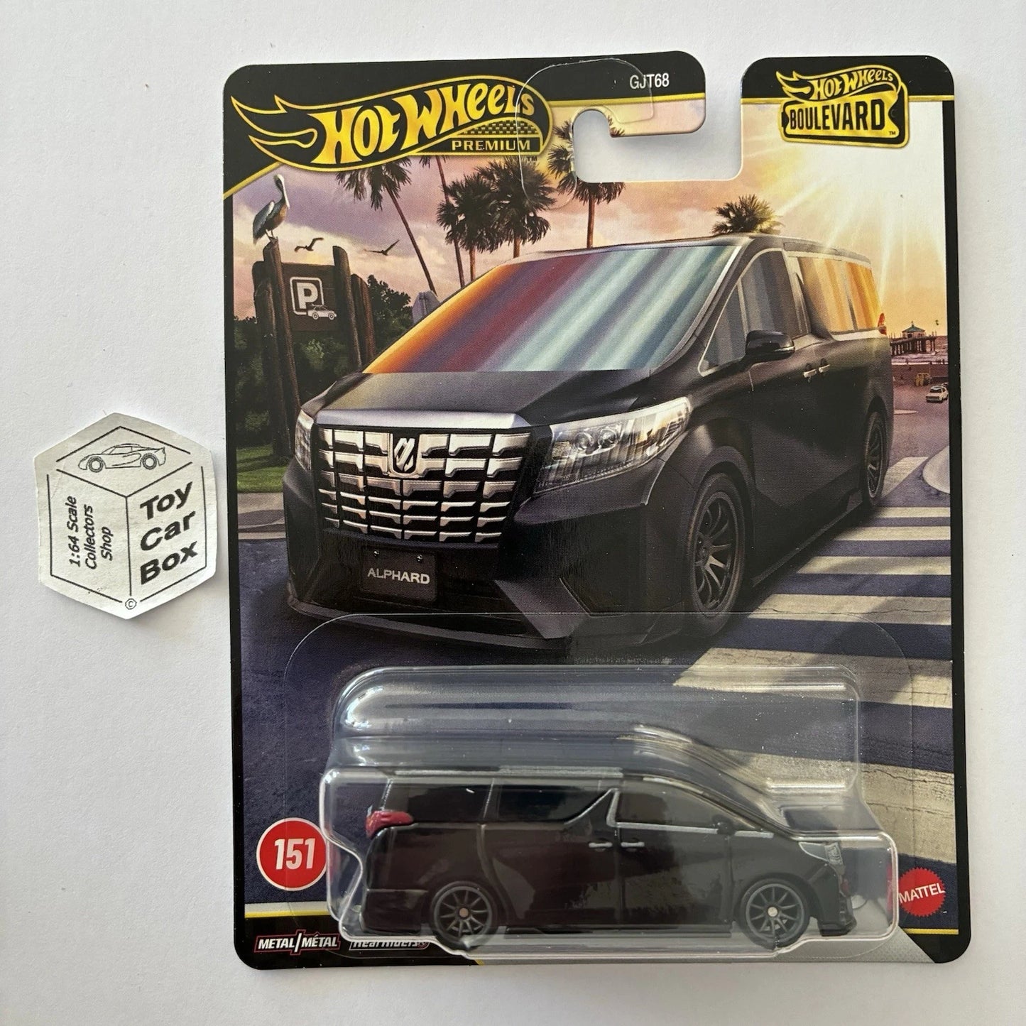 2026 HOT WHEELS Boulevard #151 - 2015 Toyota Alphard (Black - Premium) G04
