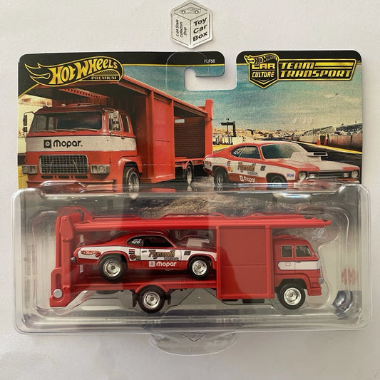 2025 HOT WHEELS Team Transport #82 - ‘73 Plymouth Duster & Second Story - BD68g