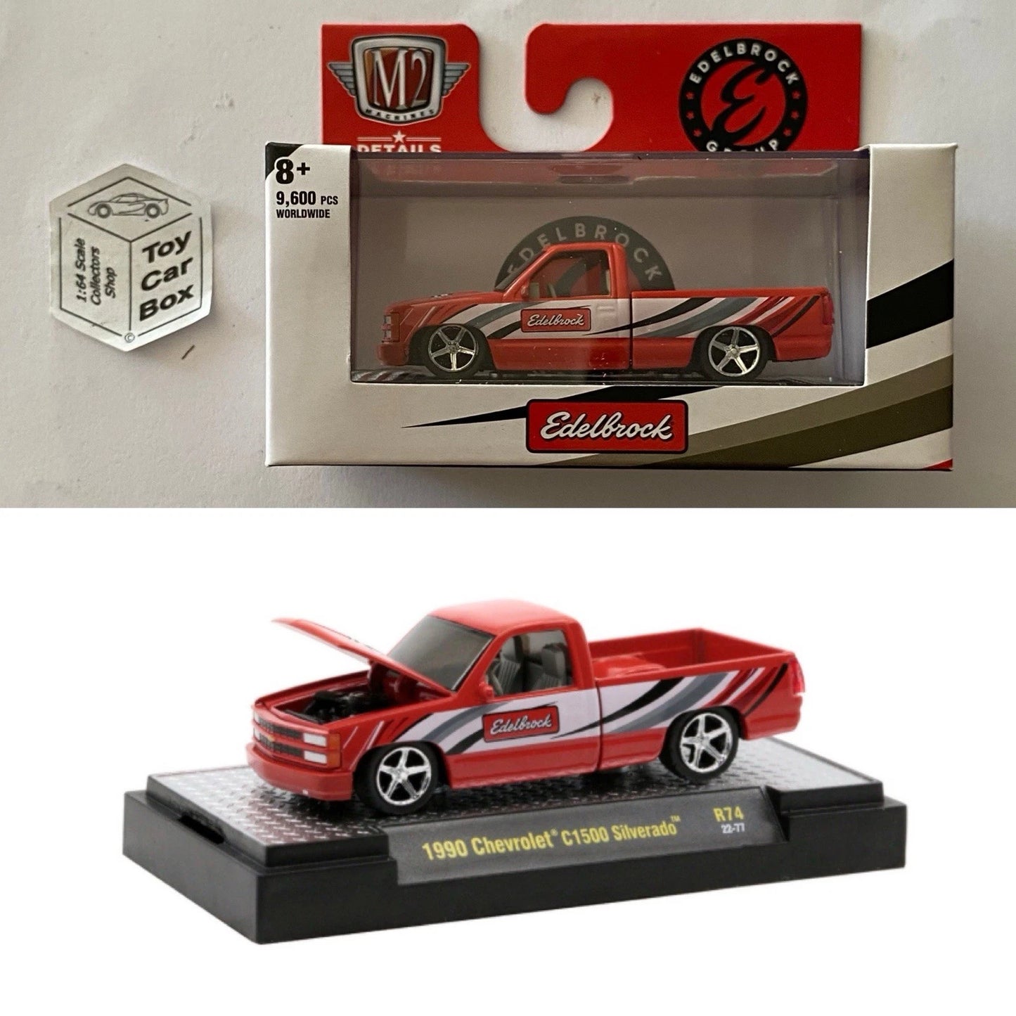 M2 MACHINES - 1990 Chevy C1500 Silverado (Edelbrock - Auto Thentics R74) L92g