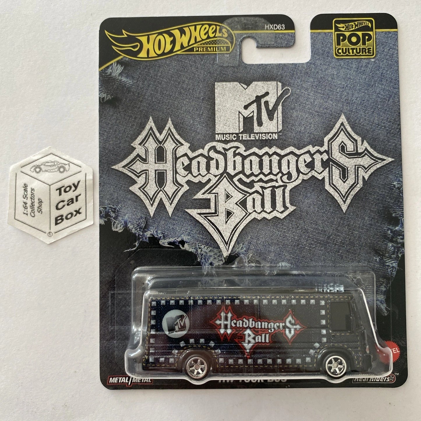 2025 HOT WHEELS Pop Culture - HW Tour Bus (MTV Headbangers Ball) G10